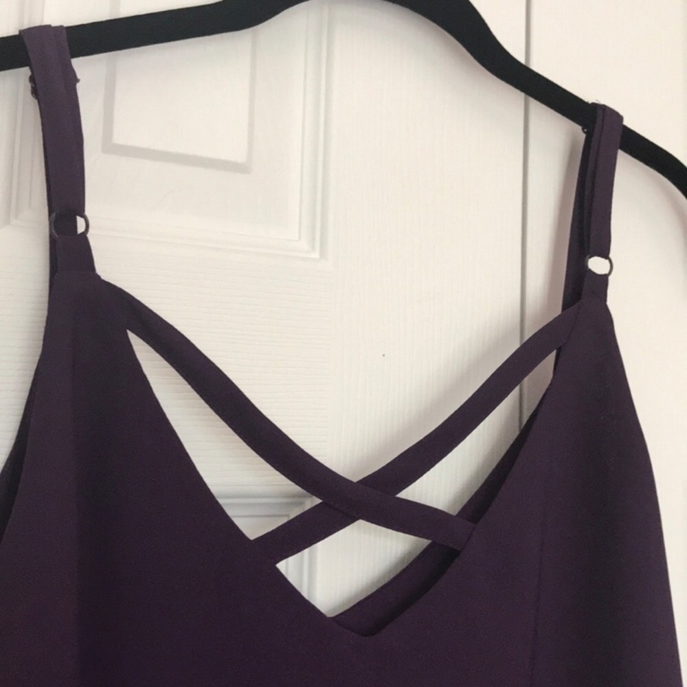Torrid purple blouse